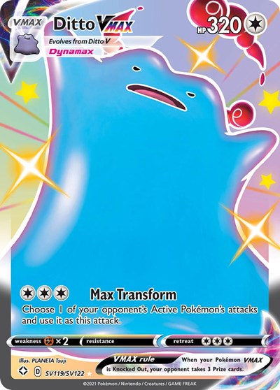 Ditto VMAX #SV119 Shining Fates: Shiny Vault