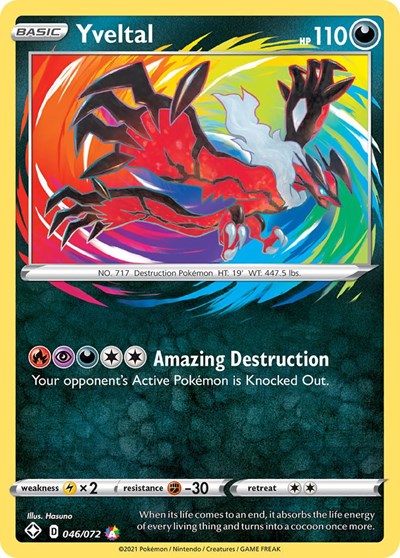 Yveltal #46 Shining Fates