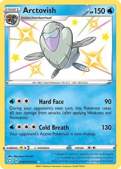 Arctovish #SV037 Shining Fates: Shiny Vault