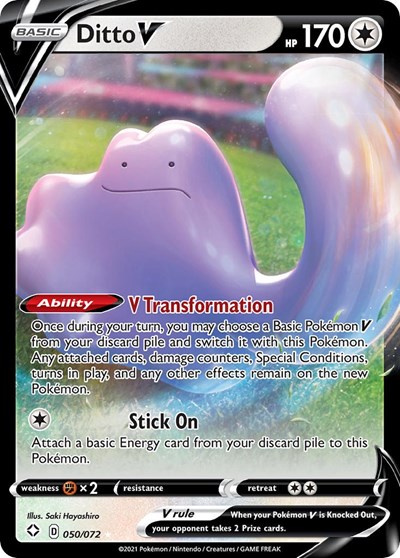 Ditto V #50 Shining Fates