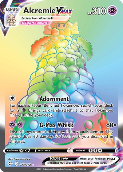 Alcremie VMAX #73 Shining Fates