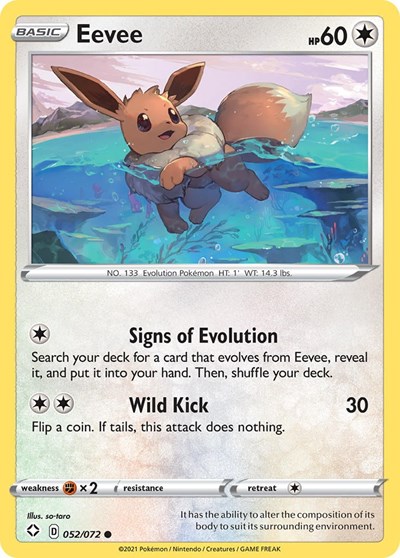 Eevee #52 Shining Fates