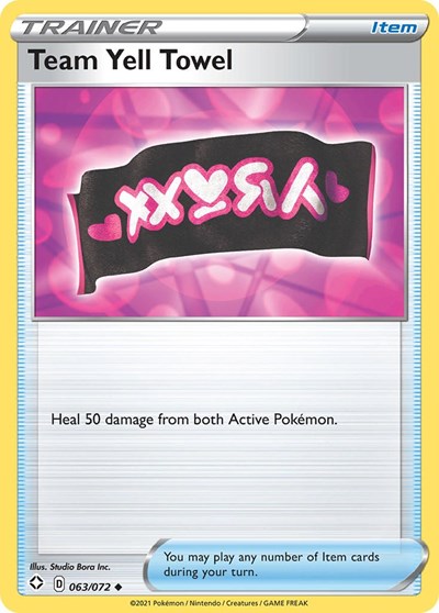 Team Yell Towel #63 Shining Fates