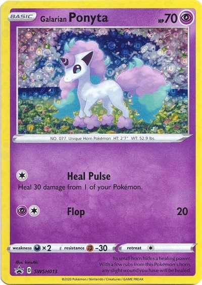 Galarian Ponyta - SWSH013 #SWSH013 Miscellaneous Cards & Products