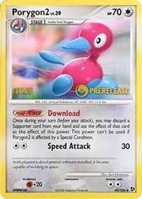 Porygon2 (Prerelease) [Staff] #49 Diamond and Pearl Promos