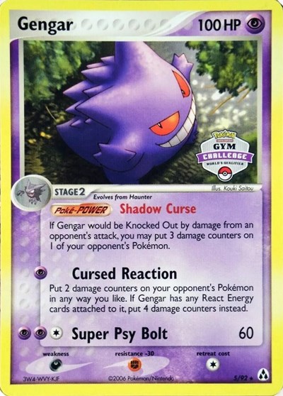 Gengar #5 PSA 10