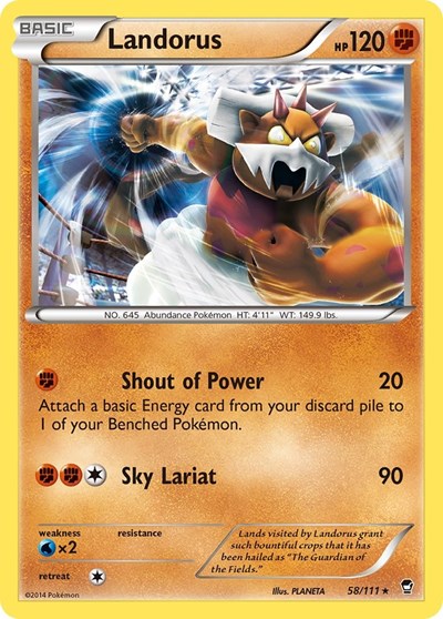 Landorus #58 PSA 10