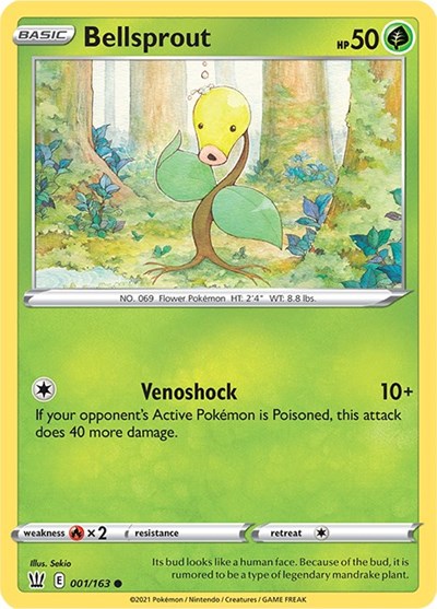 Bellsprout #1 Battle Styles