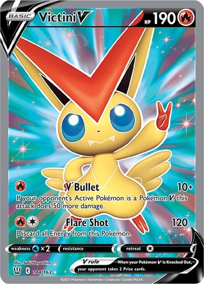 Victini V #144 Battle Styles