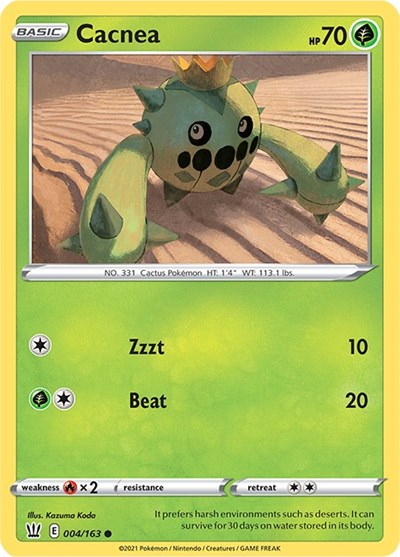 Cacnea #4 Battle Styles