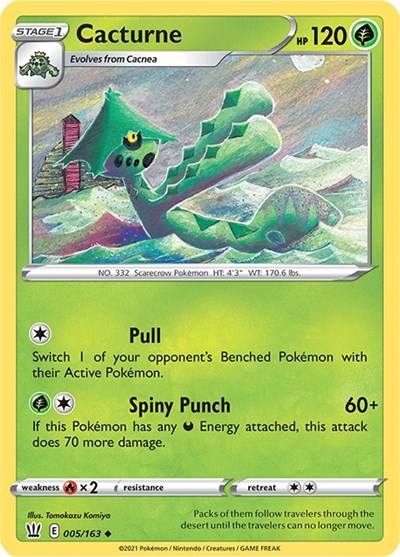 Cacturne #5 Battle Styles