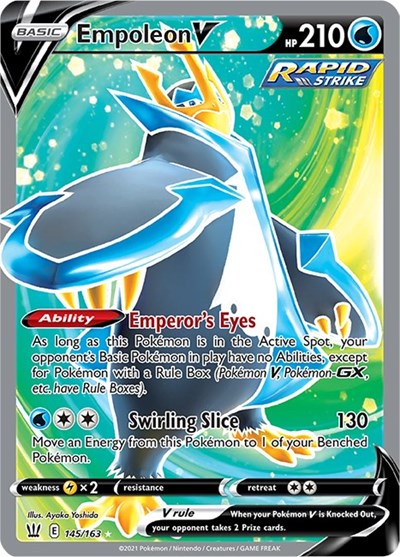 Empoleon V #145 Battle Styles