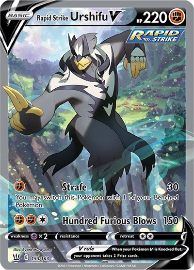Rapid Strike Urshifu V #153 Battle Styles