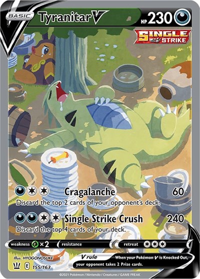 Tyranitar V #155 Battle Styles