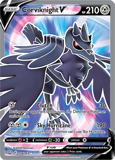 Corviknight V #156 Battle Styles