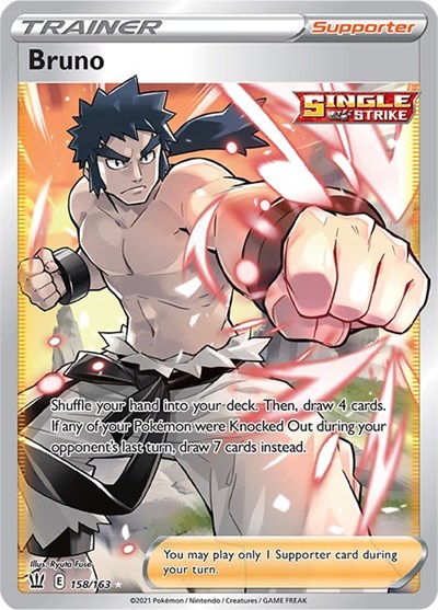 Bruno #158 Battle Styles