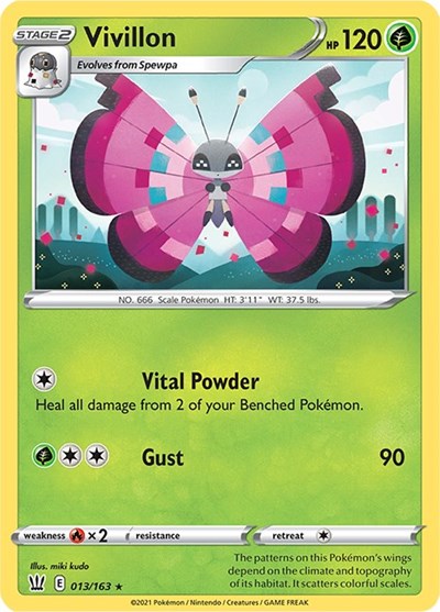 Vivillon #13 Battle Styles