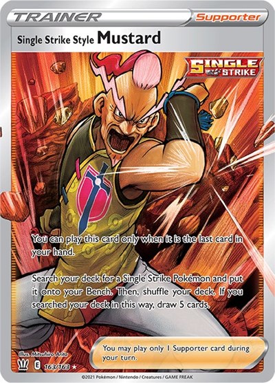 Single Strike Style Mustard #163 Battle Styles