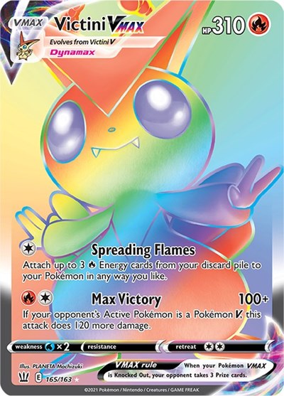 Victini VMAX #165 Battle Styles