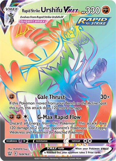 Rapid Strike Urshifu VMAX #169 Battle Styles