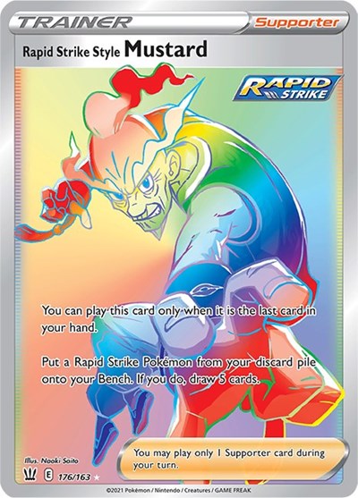 Rapid Strike Style Mustard #176 Battle Styles