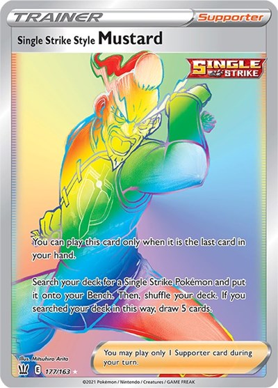 Single Strike Style Mustard #177 Battle Styles