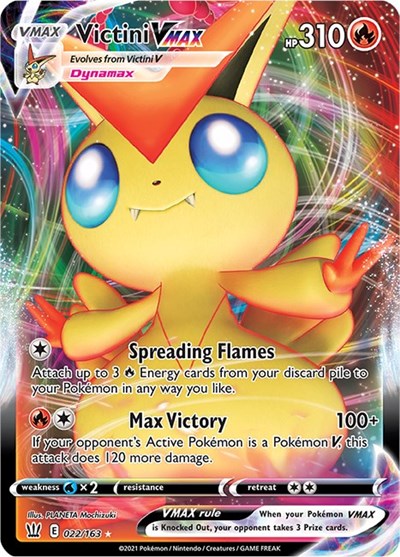 Victini VMAX #22 Battle Styles