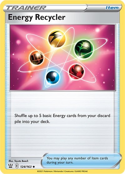 Energy Recycler #124 Battle Styles