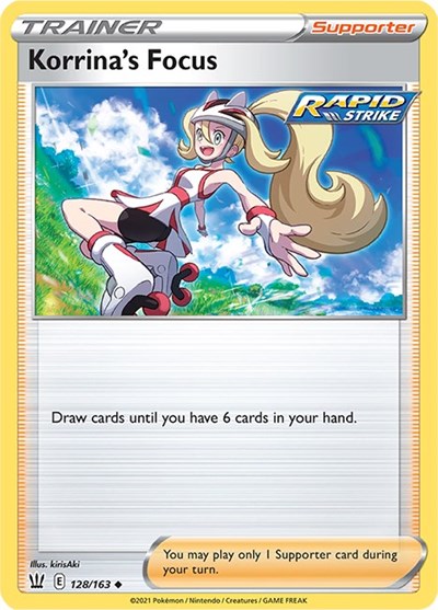 Korrina's Focus #128 Battle Styles