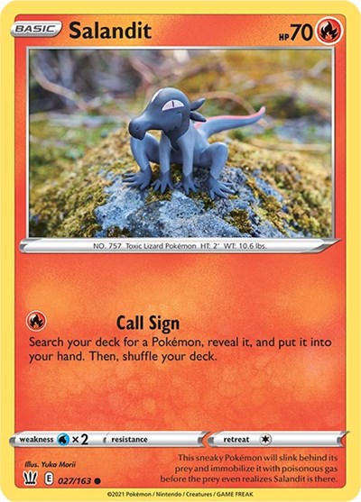 Salandit #27 Battle Styles