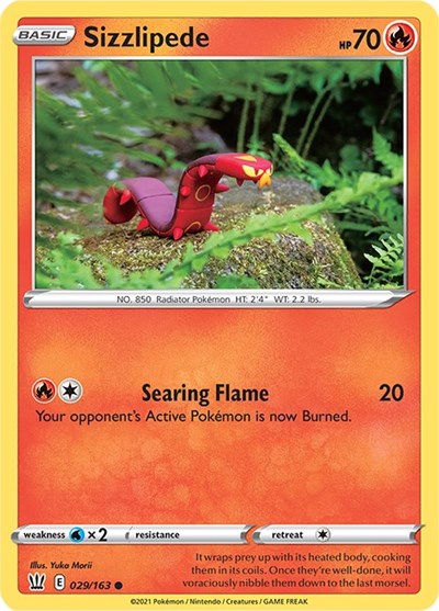 Sizzlipede #29 Battle Styles