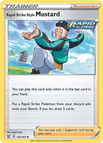 Rapid Strike Style Mustard #132 Battle Styles