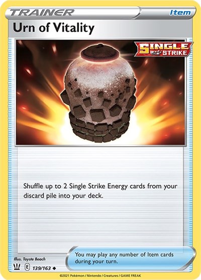 Urn of Vitality #139 Battle Styles