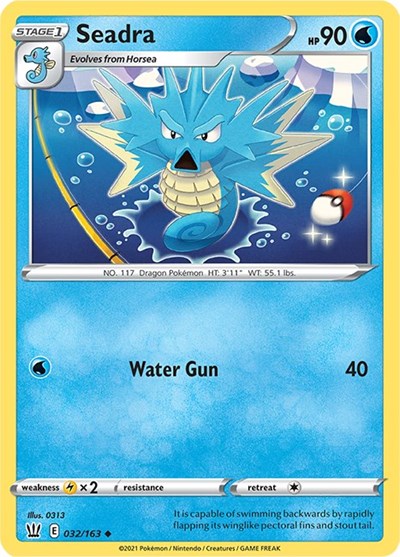 Seadra #32 Battle Styles