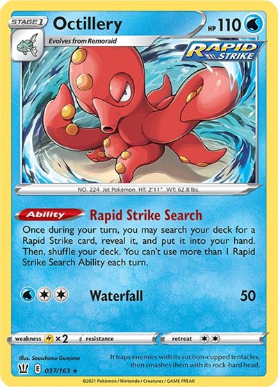 Octillery #37 Battle Styles