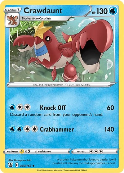 Crawdaunt #39 Battle Styles