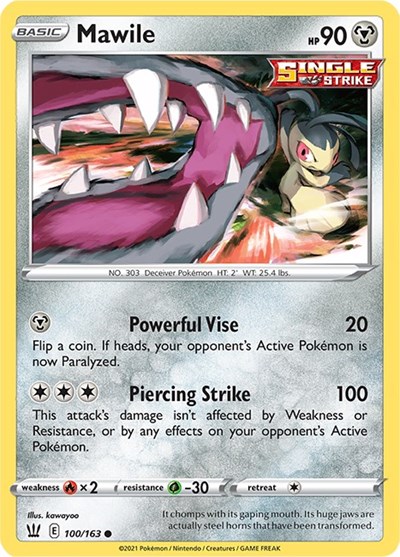 Mawile #100 Battle Styles
