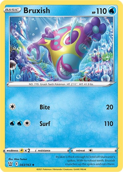 Bruxish #43 Battle Styles