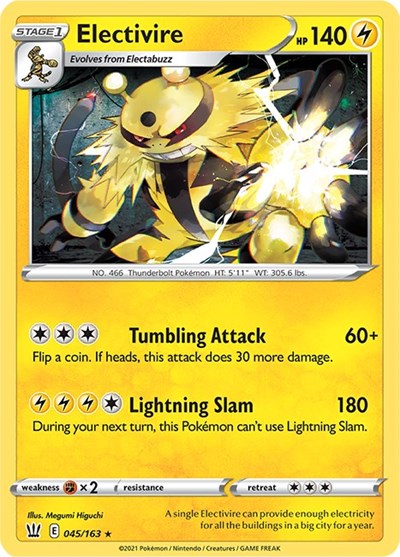 Electivire #45 Battle Styles