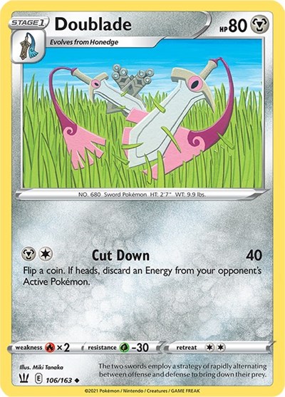 Doublade #106 Battle Styles
