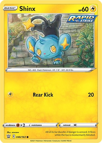 Shinx #46 Battle Styles