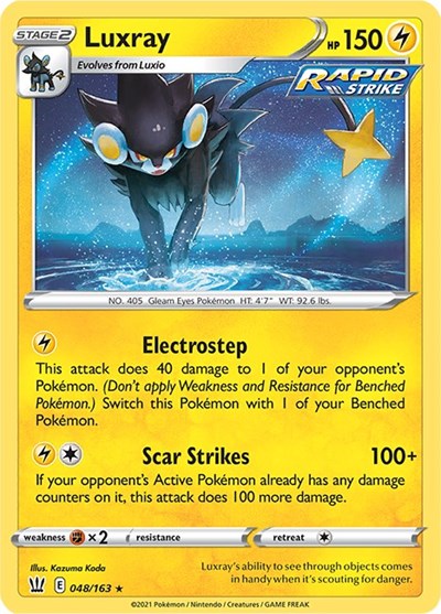 Luxray #48 Battle Styles