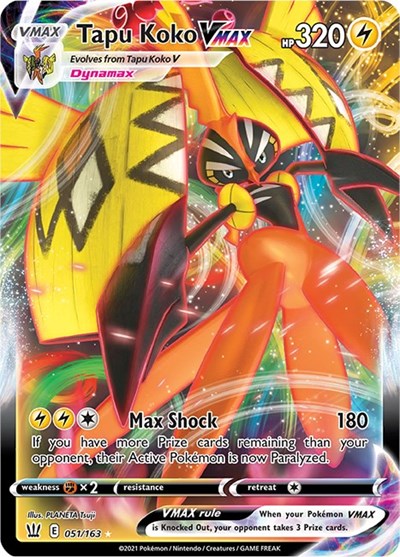 Tapu Koko VMAX #51 Battle Styles