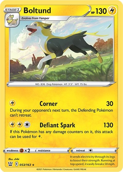 Boltund #53 Battle Styles