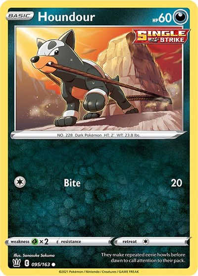 Houndour #95 Battle Styles