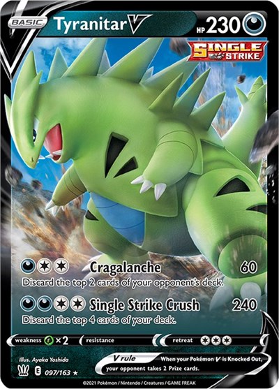 Tyranitar V #97 Battle Styles