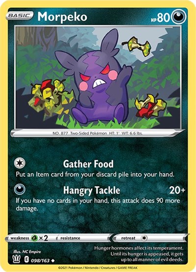 Morpeko #98 Battle Styles