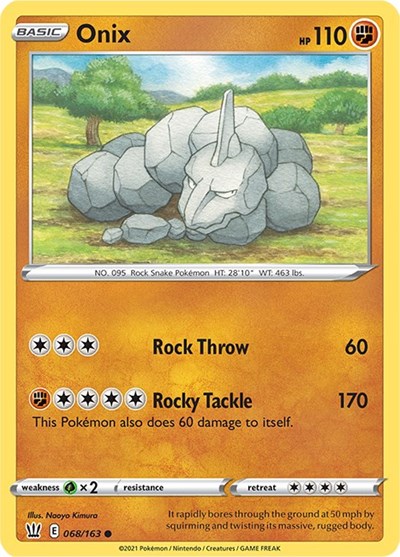 Onix #68 Battle Styles