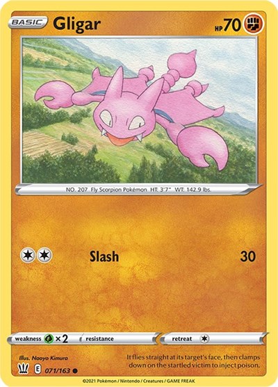 Gligar #71 Battle Styles