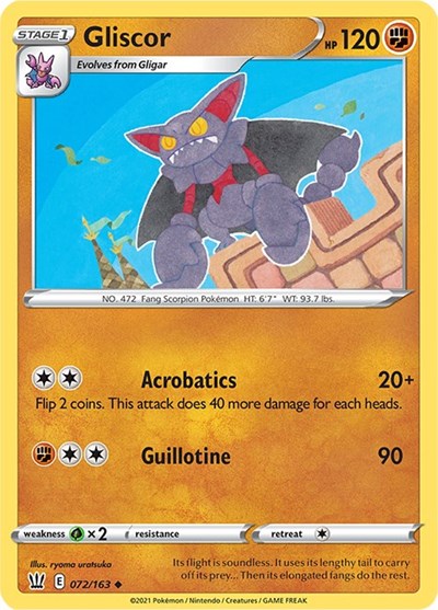 Gliscor #72 Battle Styles